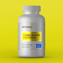 Антиоксидант Strimex Sunflower Lecithin 100 гелевых капсул