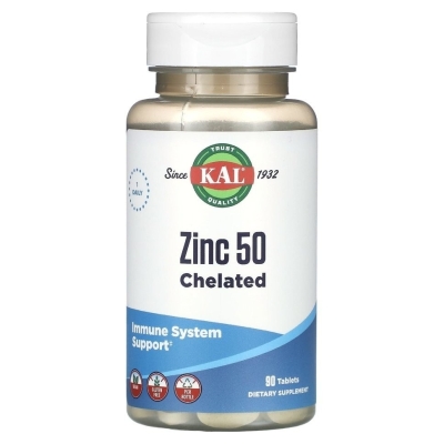 Витамины KAL Zinc 50 Chelated 50 мг 90 капсул