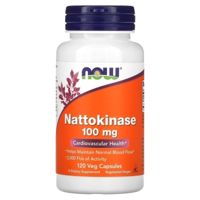 Специальный препарат NOW Nattokinase 100 мг 120 капсул