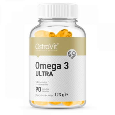 Антиоксидант OstroVit Omega-3 Ultra 90 капсул