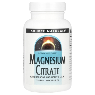 Витамины Source Naturals Magnesium Citrate 133 мг 90 капсул