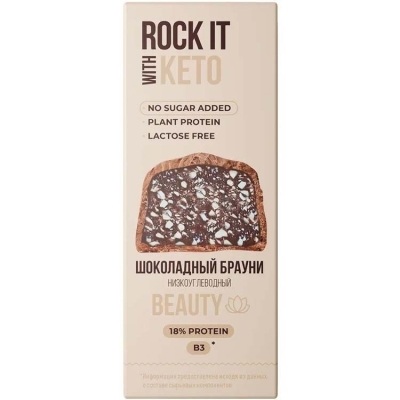 Батончик Rock IT низкоуглеводный KETO 40 гр