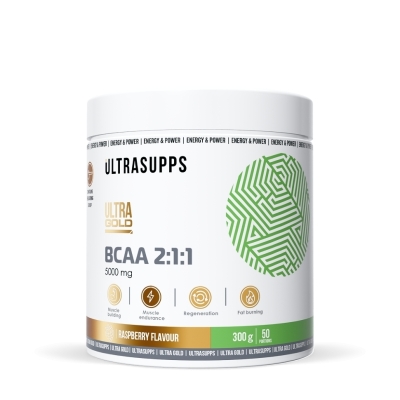БЦАА UltraSupps Ultra Gold BCAA 2:1:1 300 гр