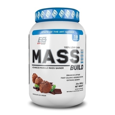 Гейнер Everbuild Nutrition 100% MASS BUILD Gainer 908 гр