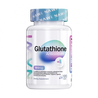 Антиоксидант NAWI Glutathione 120 капсул