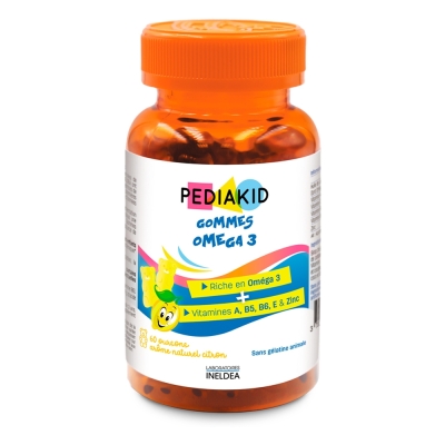 Антиоксидант Pediakid Gommes Omega 3 60 пастилок