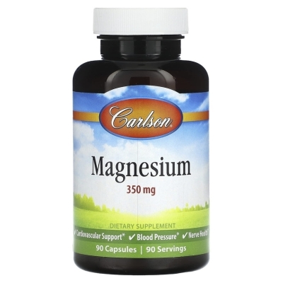 Витамины Carlson Labs Magnesium 350 мг 90 капсул