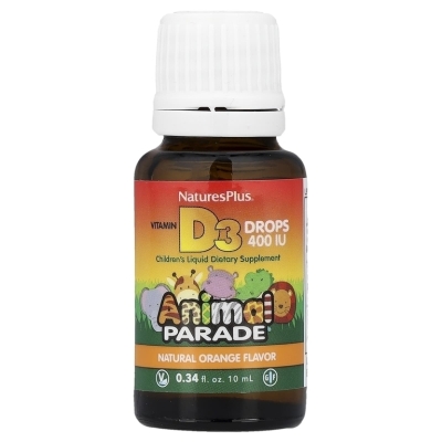 Витамины Natures Plus Animal Parade liquid D3 400 10 мл