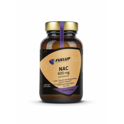 Специальный препарат FuelUP NAC With Selenium 600 мг 60 капсул